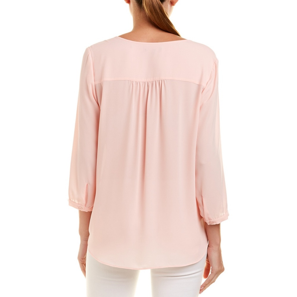 NYDJ Split Neck Blouse - Picture 2 of 5